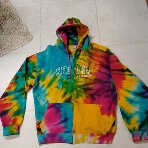 Colorful Tie-Dye Hoodie